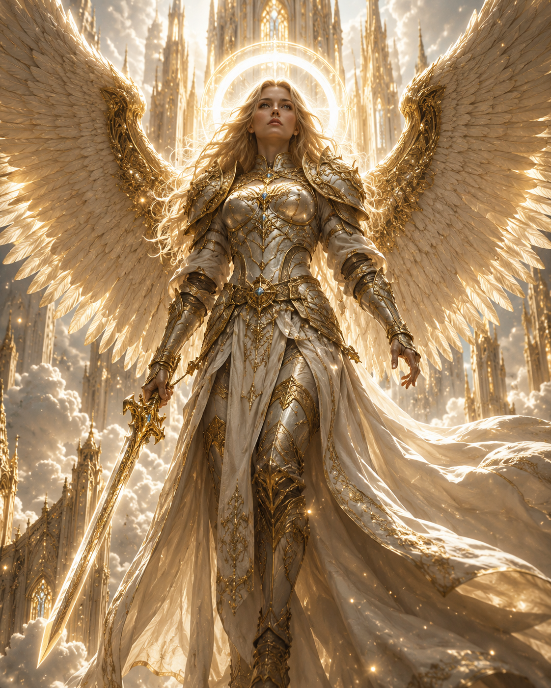 Ange du mana blanc